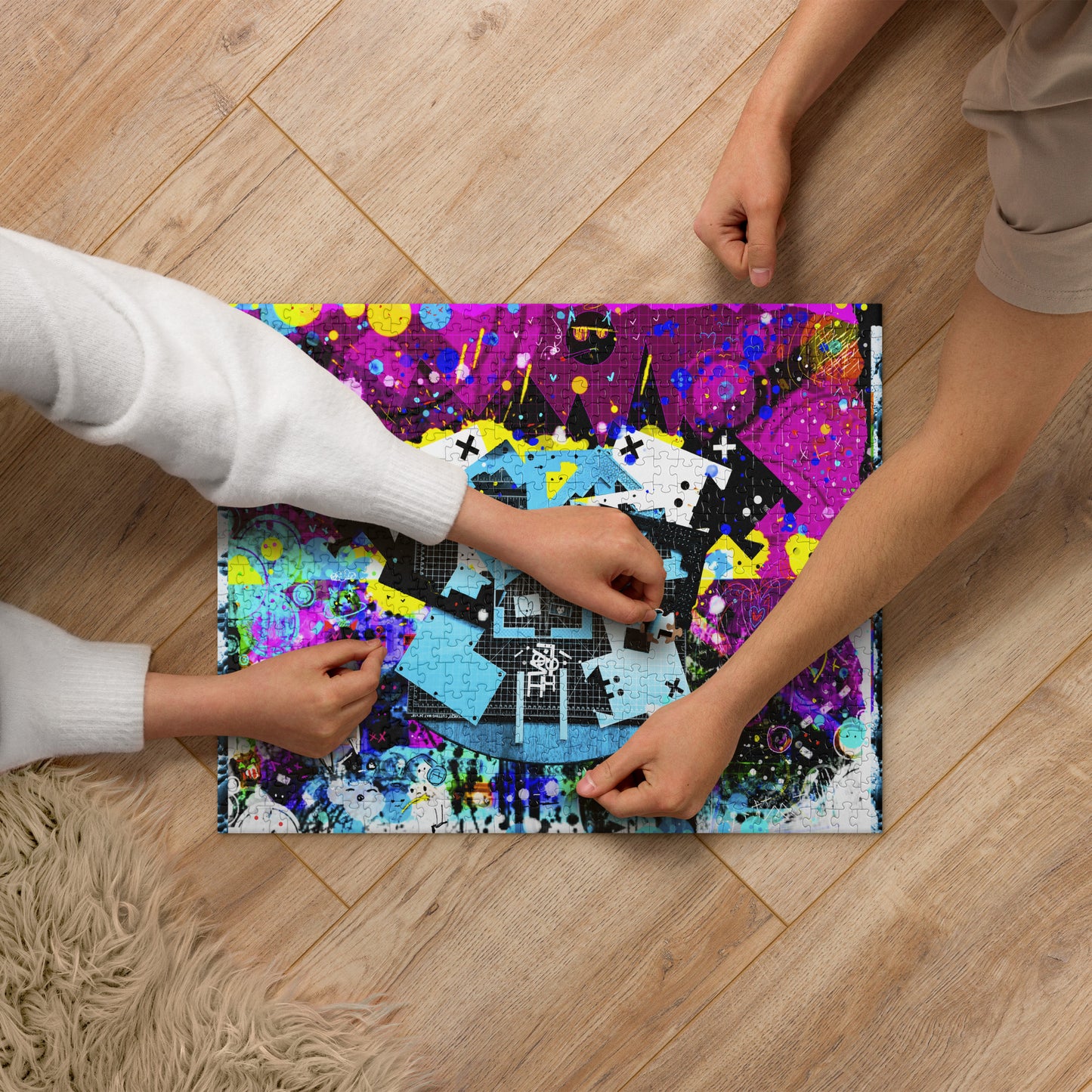 kB Puzzle - Robo Sad DigiDoodle