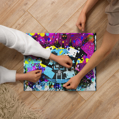 kB Puzzle - Robo Sad DigiDoodle