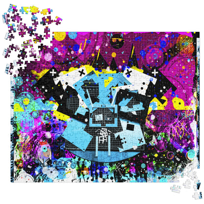 kB Puzzle - Robo Sad DigiDoodle