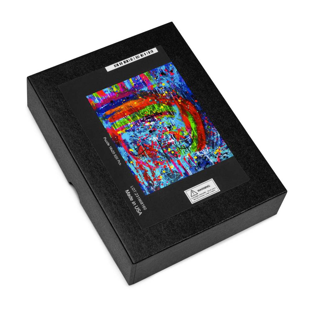 Kb Puzzle - Oliphant the Elephant - KB Reprint of an Original Painting