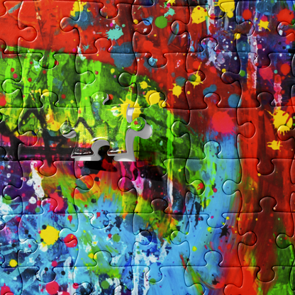 Kb Puzzle - Oliphant the Elephant - KB Reprint of an Original Painting