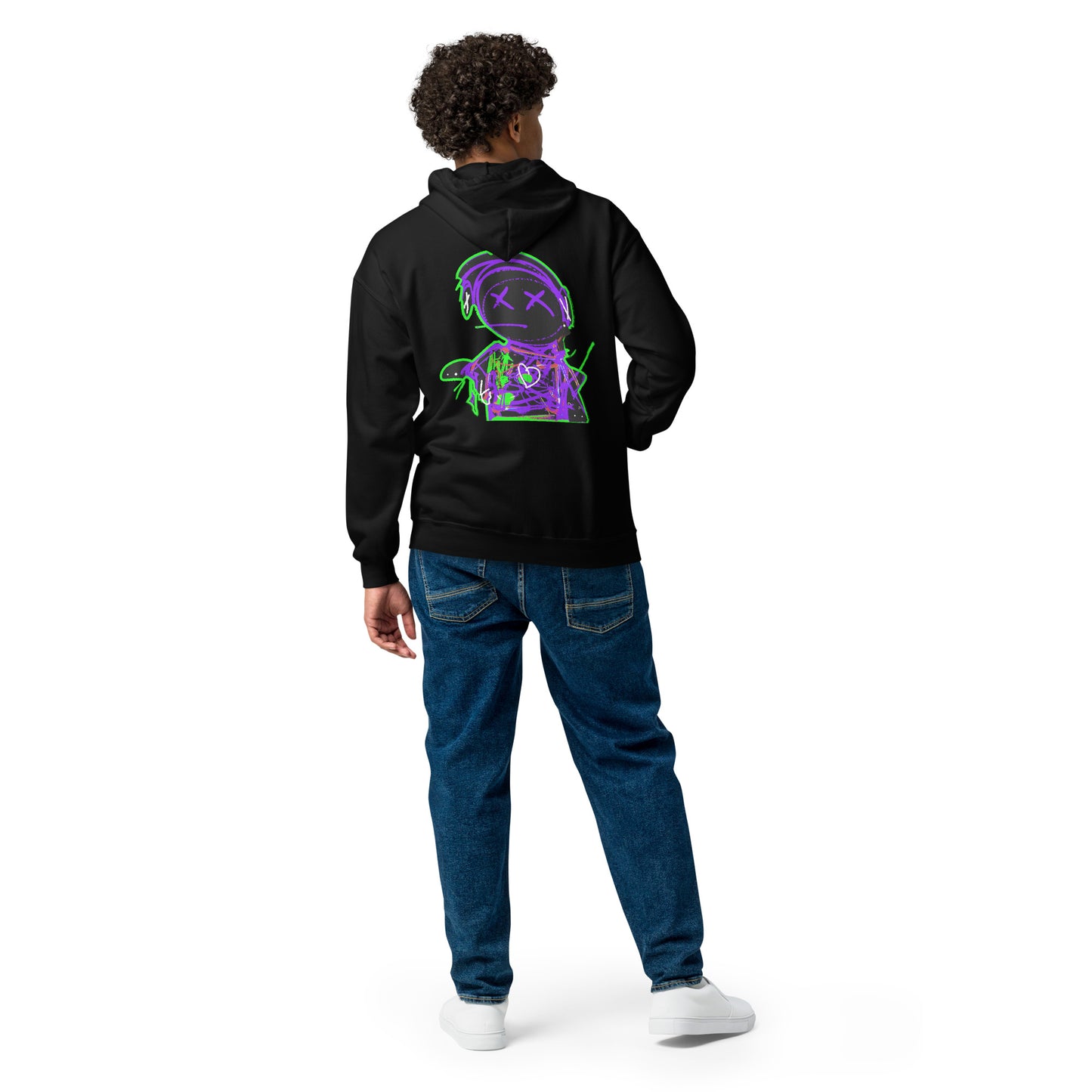 Headphones Jack - Purple/Green Edition - KB Zipp Hoodie