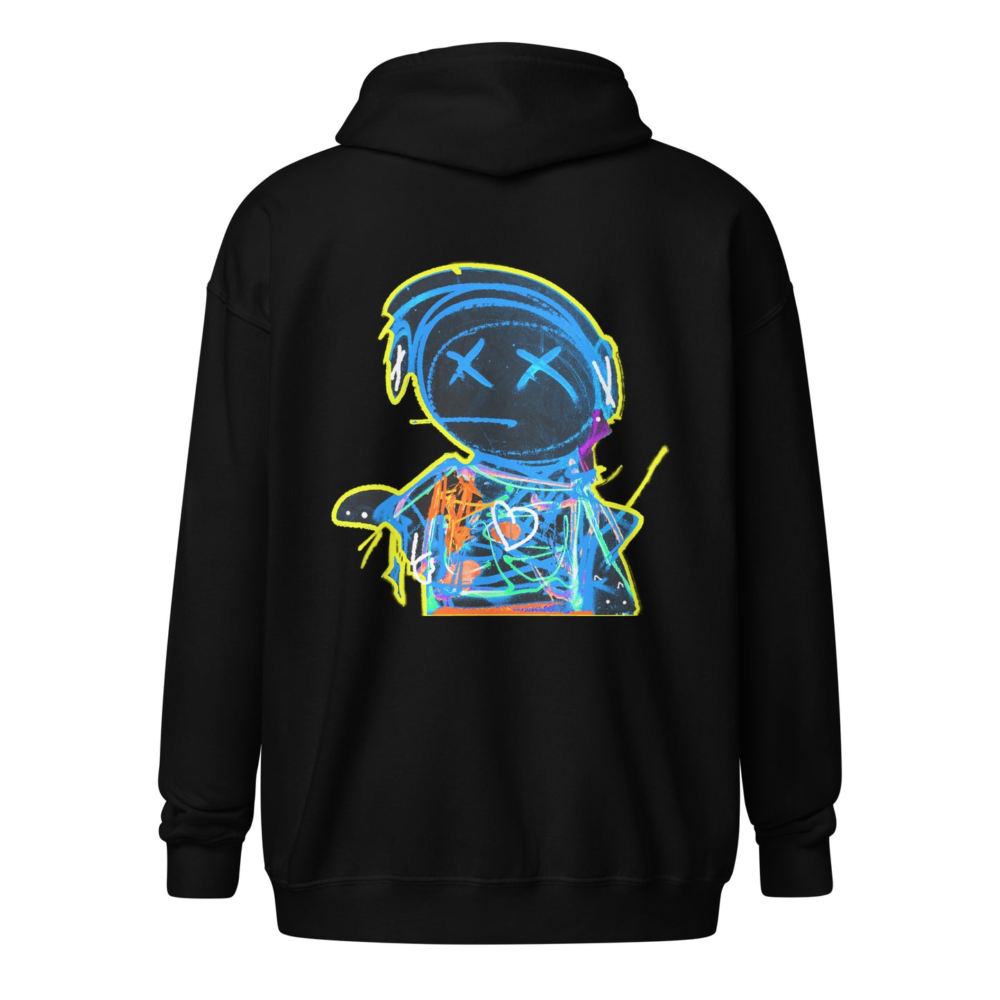 Headphone Jack - Blue/Yellow Edition - KB Zipp Hoodie