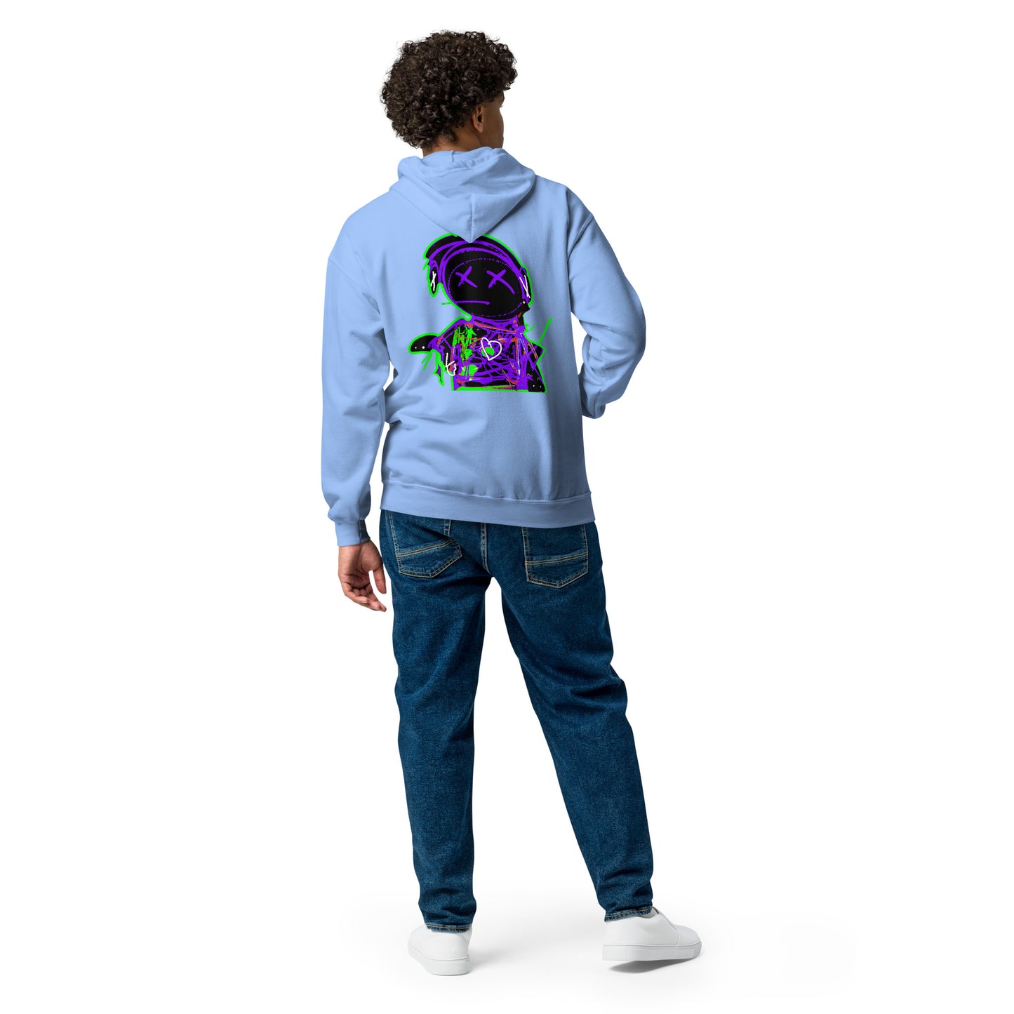 Headphones Jack - Purple/Green Edition - KB Zipp Hoodie