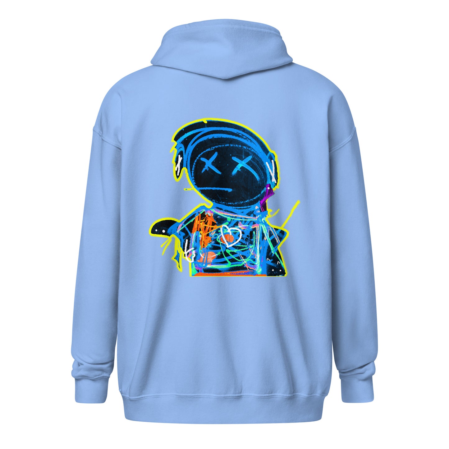 Headphone Jack - Blue/Yellow Edition - KB Zipp Hoodie