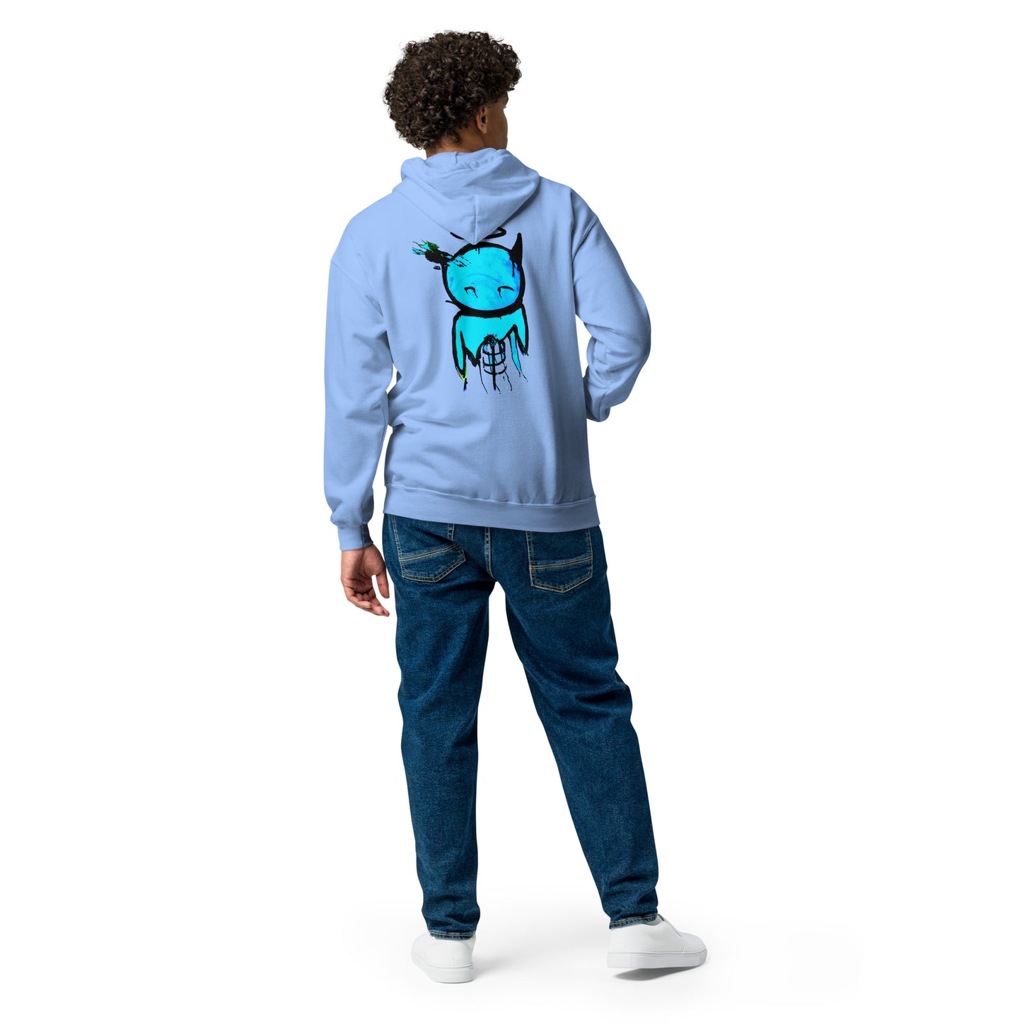 Mephi Dream - Cyan -  KB Zipp Hoodie