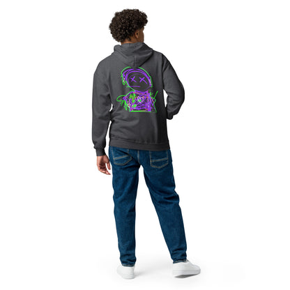 Headphones Jack - Purple/Green Edition - KB Zipp Hoodie