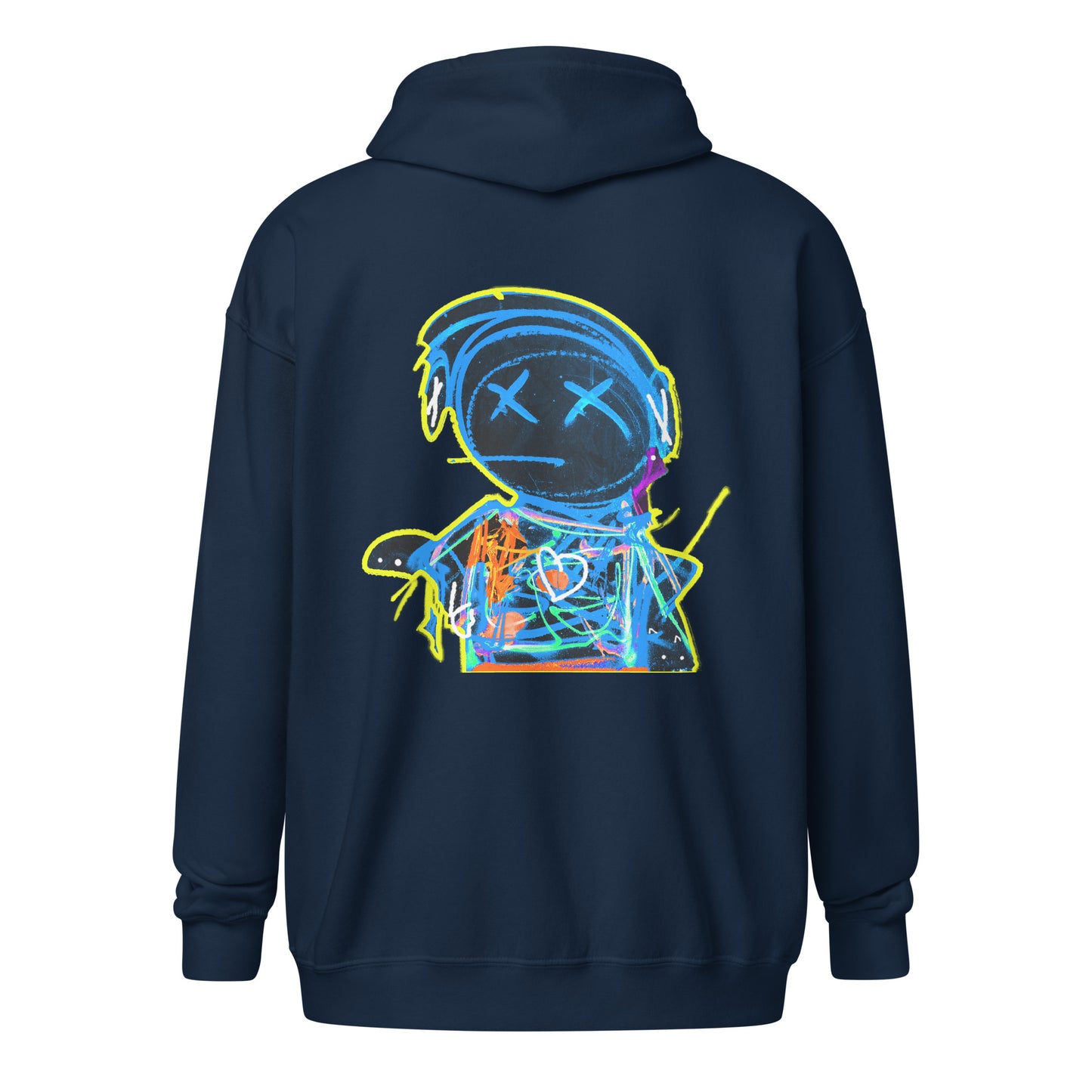 Headphone Jack - Blue/Yellow Edition - KB Zipp Hoodie