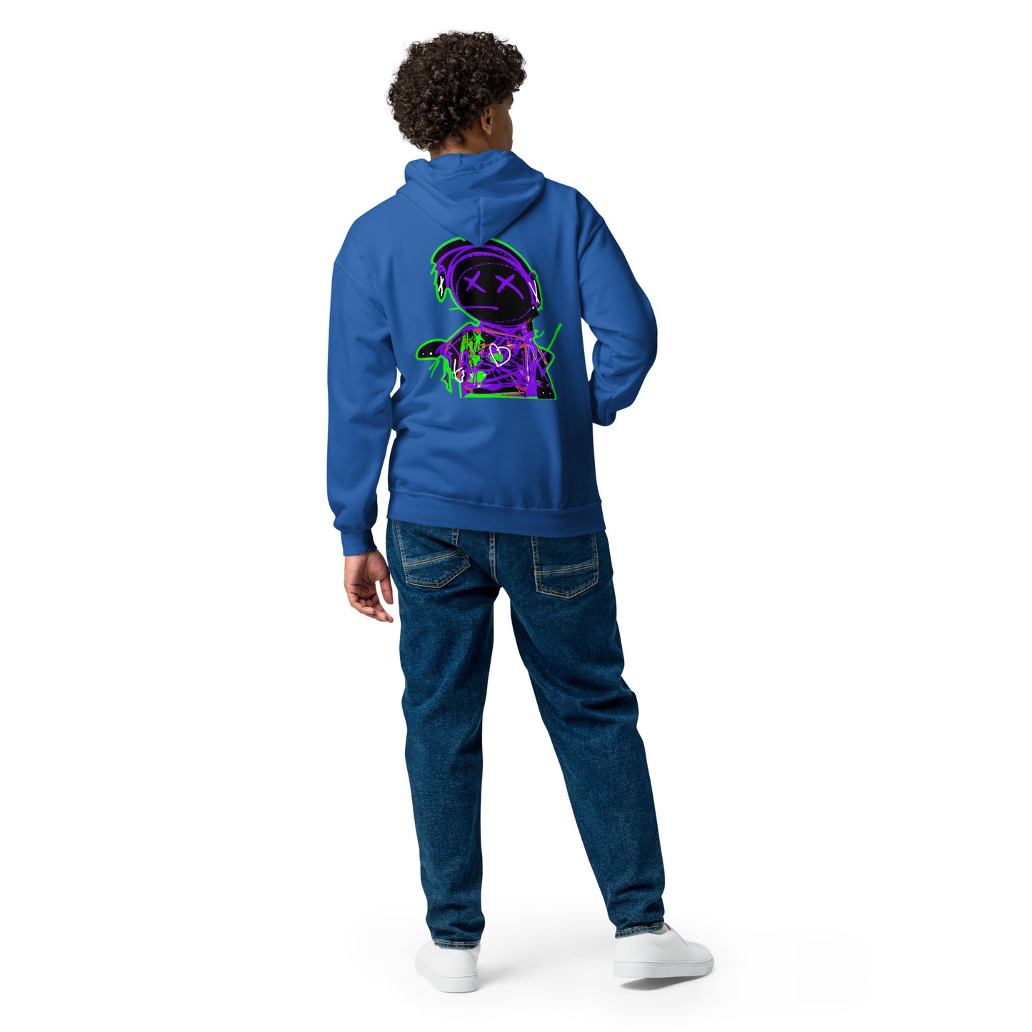 Headphones Jack - Purple/Green Edition - KB Zipp Hoodie