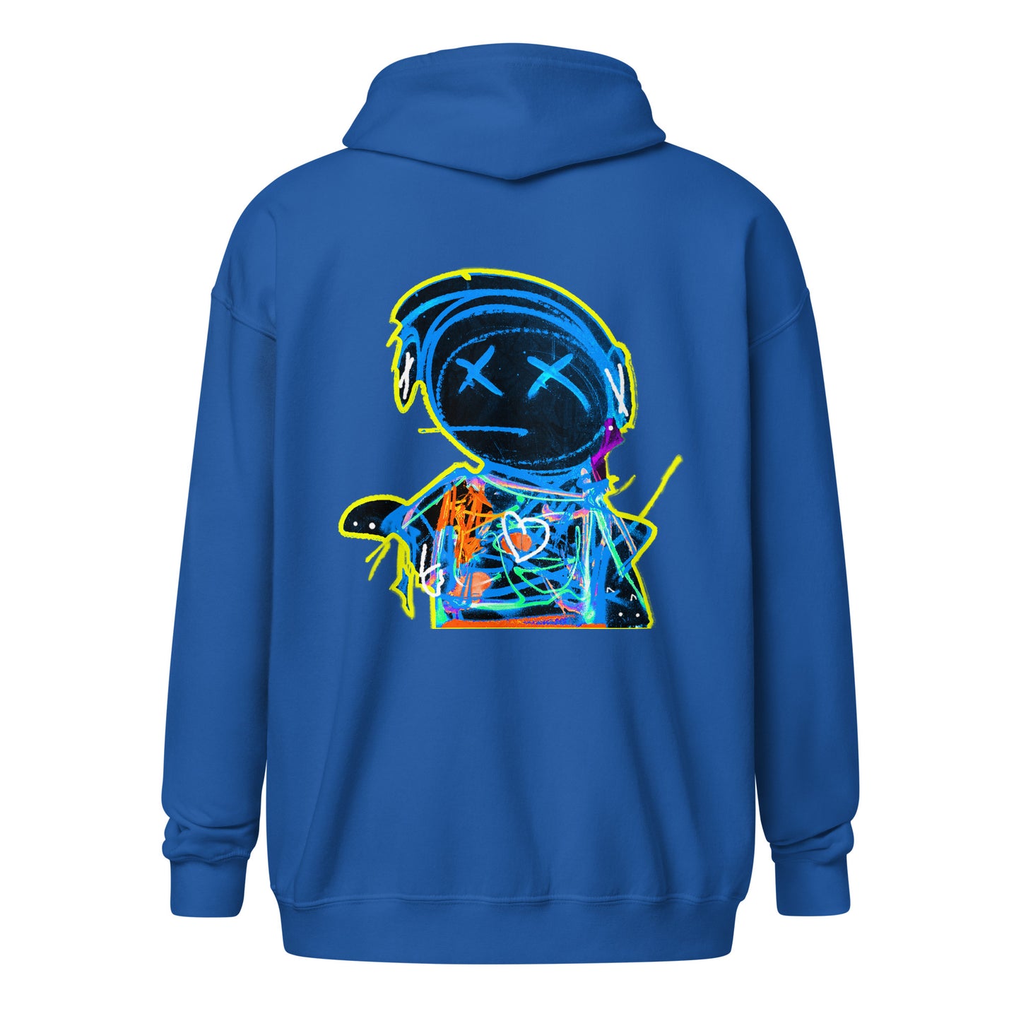 Headphone Jack - Blue/Yellow Edition - KB Zipp Hoodie