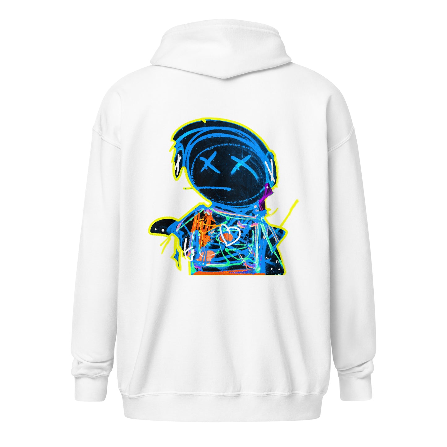 Headphone Jack - Blue/Yellow Edition - KB Zipp Hoodie